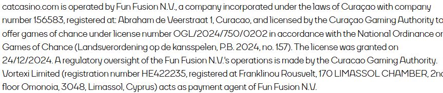 Платежи в Cat Casino USD